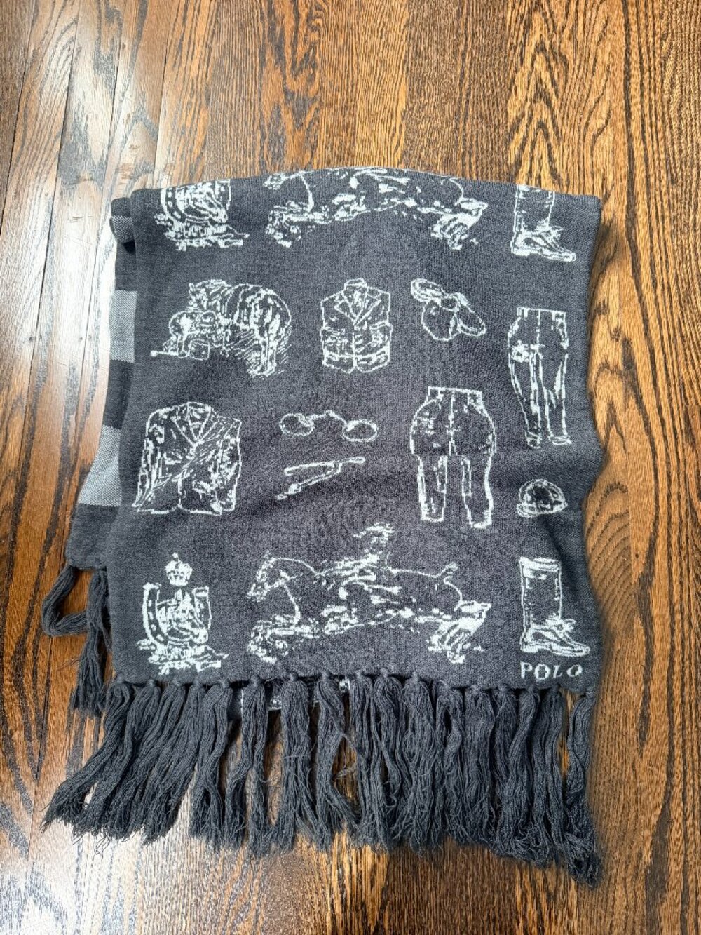 Polo Ralph Lauren Equestrian Plaid Scarf